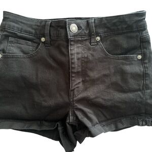 American Eagle Outfitters Black Jean Shorts size 8